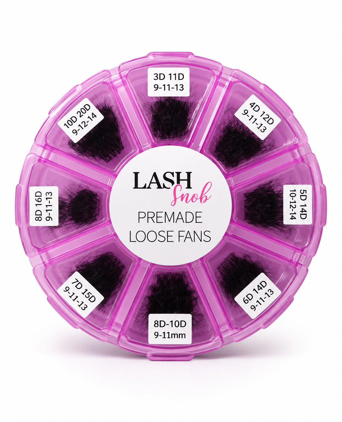 Loose Premade Fans Pointy Base 3D